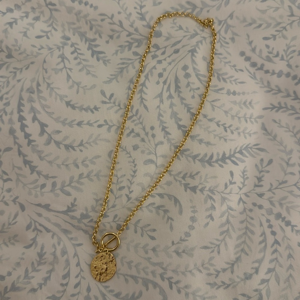 Gorjana Gold Coin Necklace